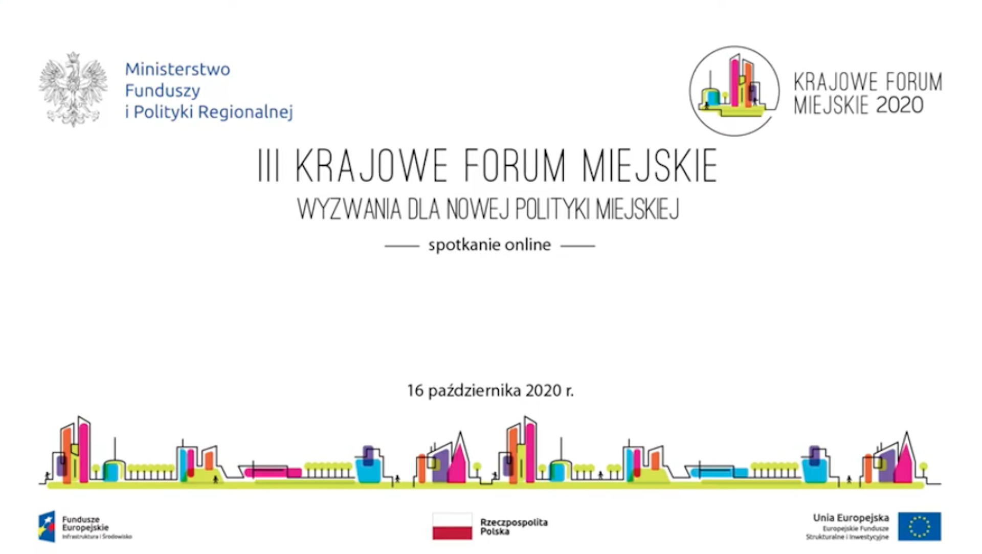 III Krajowe Forum Miejskie – wyzwania dla nowej polityki miejskiej – relacja